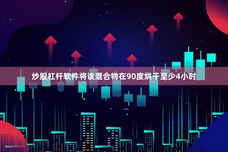 炒股杠杆软件将该混合物在90度烘干至少4小时